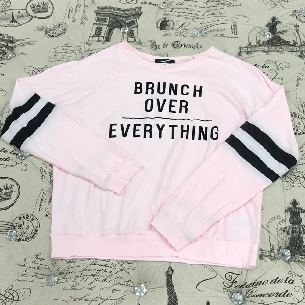 🎁 Sleep Riot Long Sleeve Top Pyjama - Picture 3 of 8